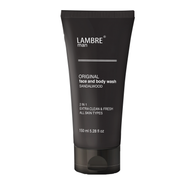 Чоловічий гель для обличчя і тіла з ароматом сандалового дерева MAN FACE AND BODY WASH SANDALWOOD